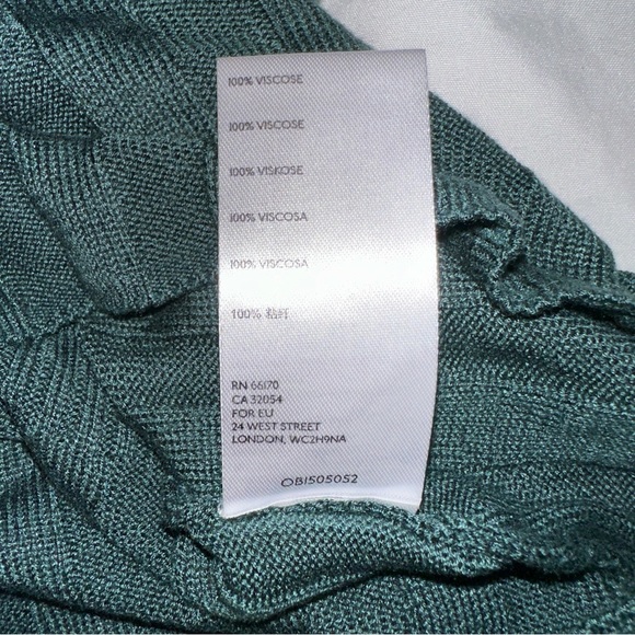 Intimately Free People | NWOT Knit Ribbed Racerback Tank Top Cami Green - Picture 8 of 11